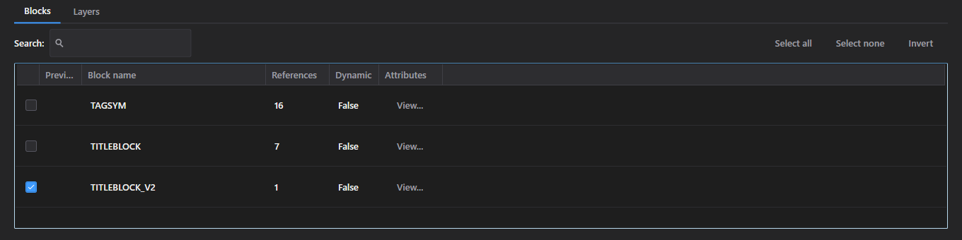 Delete Blocks screenshot