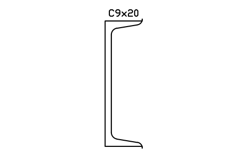 Vorschau des Symbols C9x20, Block AISC_C9X20