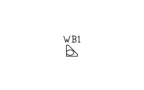 Preview of the Wash basin, corner symbol, block ARCH_BASIN_CORNER