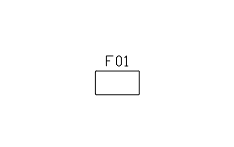 Preview of the Coffee table symbol, block ARCH_COFFEE_TABLE