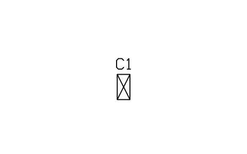 Preview of the Column, concrete rectangular symbol, block ARCH_COLUMN_RECT