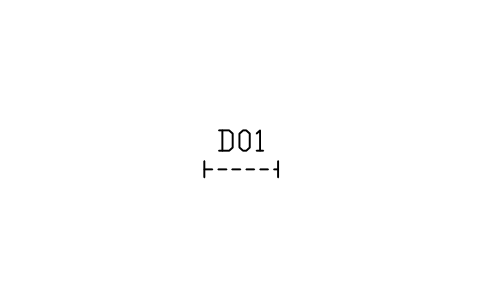 Preview of the Opening, no door symbol, block ARCH_DOOR_OPENING