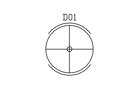 Preview of the Door, revolving symbol, block ARCH_DOOR_REVOLVING