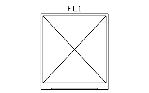 Preview of the Lift, freight symbol, block ARCH_LIFT_FREIGHT
