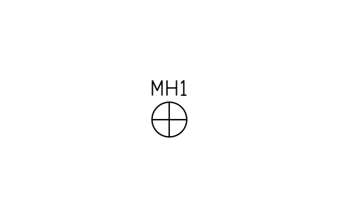 Preview of the Manhole / inspection chamber symbol, block ARCH_MANHOLE