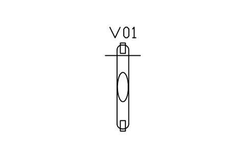 Preview of the Motorcycle symbol, block ARCH_MOTORCYCLE