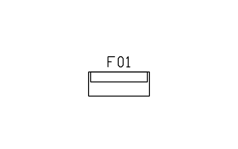 Preview of the Piano, upright symbol, block ARCH_PIANO_UPRIGHT