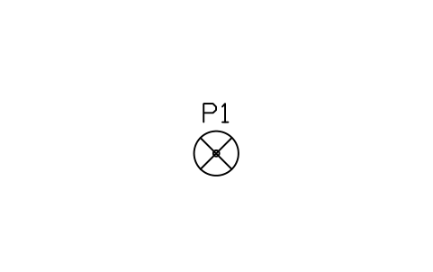 Preview of the Pile symbol, block ARCH_PILE