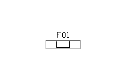 Preview of the TV unit symbol, block ARCH_TV_UNIT
