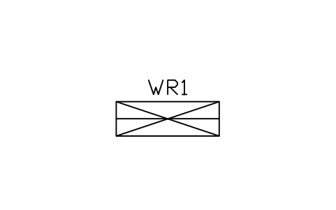 Preview of the Wardrobe symbol, block ARCH_WARDROBE