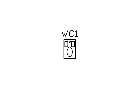 Preview of the WC, squat pan symbol, block ARCH_WC_SQUAT