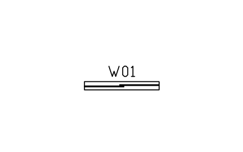 Preview of the Window, sliding symbol, block ARCH_WINDOW_SLIDING
