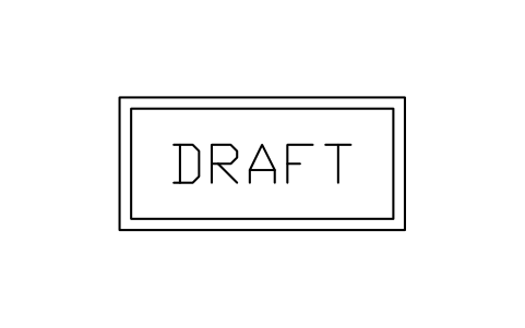 シンボル Stamp, draft のプレビュー（ブロック ANNO_STAMP_DRAFT）