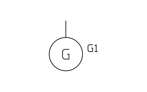 Generator, general 심볼 미리보기, 블록 IEEE_GENERATOR