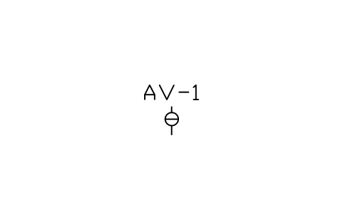 Vorschau des Symbols Automatic air vent, Block HV_AIR_VENT