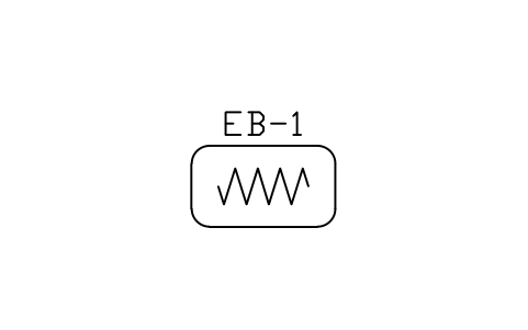 Vorschau des Symbols Boiler, electric, Block HV_BOILER_ELECTRIC
