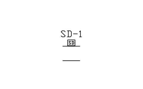 Vorschau des Symbols Duct smoke detector, Block HV_DETECTOR_SMOKE_DUCT