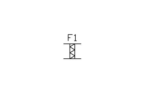Vorschau des Symbols Filter in duct, Block HV_DUCT_FILTER