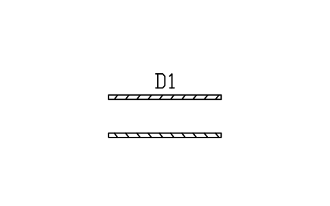 Vorschau des Symbols Duct, insulated, Block HV_DUCT_INSULATED