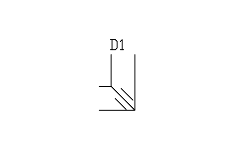Vorschau des Symbols Elbow 90 degrees, mitred with vanes, Block HV_ELBOW_MITRE