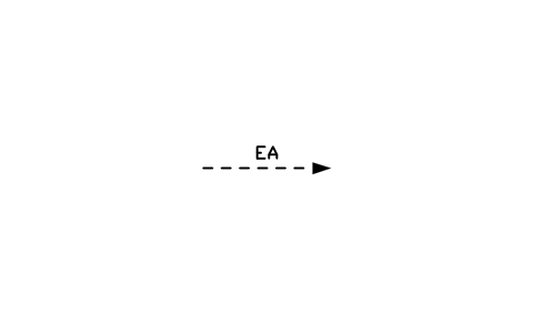 Vorschau des Symbols Exhaust air arrow, Block HV_FLOW_EXHAUST