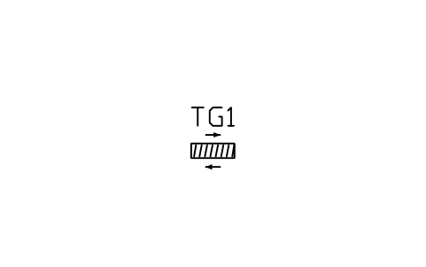Vorschau des Symbols Transfer grille, Block HV_GRILLE_TRANSFER