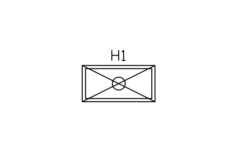 Vorschau des Symbols Kitchen exhaust hood, Block HV_HOOD_KITCHEN