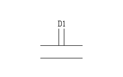 Vorschau des Symbols Round branch take-off from rectangular duct, Block HV_TAKEOFF_ROUND