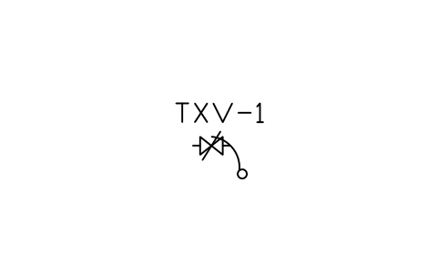 Vorschau des Symbols Thermostatic expansion valve, Block HV_VALVE_EXPANSION