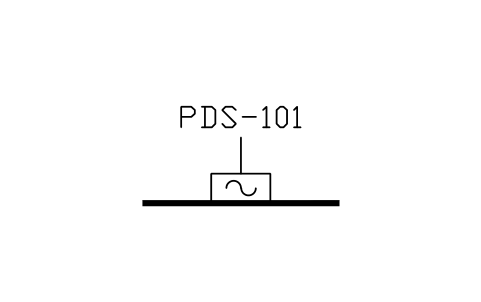 Diaphragm seal, welded 심볼 미리보기, 블록 ISA_ACC_DIAPHRAGM_SEAL_W