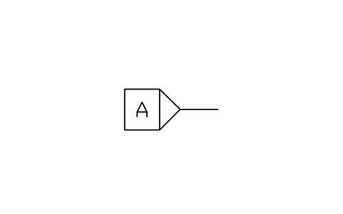 Functional connector, receiver 심볼 미리보기, 블록 ISA_CONN_FUNC_RECEIVER