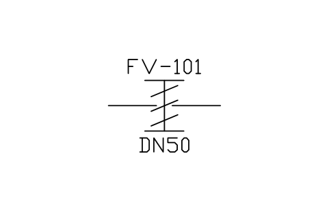 Damper, parallel blade 심볼 미리보기, 블록 ISA_DAMPER_PARALLEL