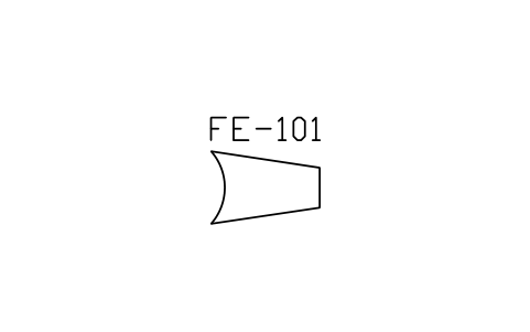 Flow tube 심볼 미리보기, 블록 ISA_ELEM_FLOW_TUBE