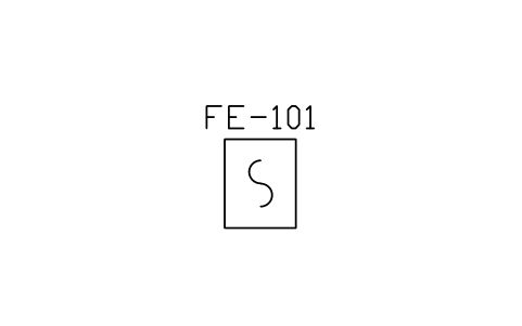 Level, radiation / sonic 심볼 미리보기, 블록 ISA_ELEM_LEVEL_SONIC