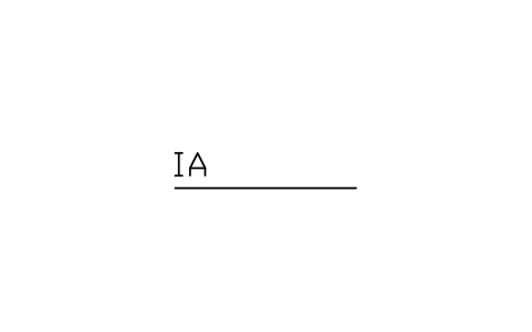 Supply line, air (IA) 심볼 미리보기, 블록 ISA_LINE_SUPPLY_AIR