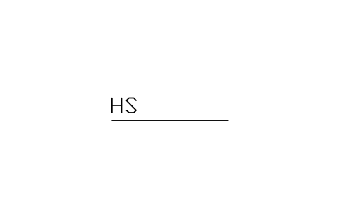 Supply line, hydraulic (HS) 심볼 미리보기, 블록 ISA_LINE_SUPPLY_HYDRAULIC