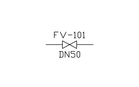 Solenoid valve, 2-way 심볼 미리보기, 블록 ISA_VALVE_SOL_2WAY
