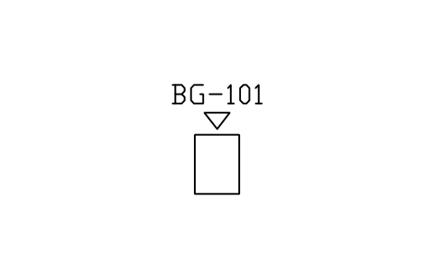 符號 Bag 的預覽，圖塊名 PID_BAG