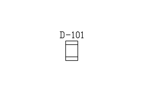 符號 Barrel, drum 的預覽，圖塊名 PID_BARREL