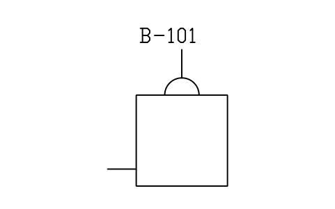 符號 Boiler with dome 的預覽，圖塊名 PID_BOILER_DOME