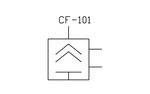 符號 Centrifuge, disc separator 的預覽，圖塊名 PID_CENTRIFUGE_DISC