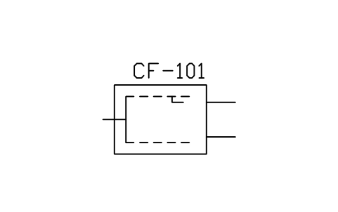 符號 Centrifuge, skimmer type 的預覽，圖塊名 PID_CENTRIFUGE_SKIMMER