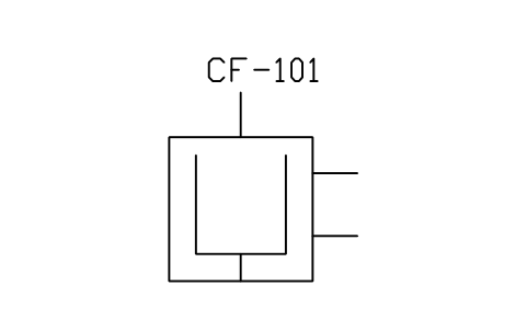 符號 Centrifuge, solid shell 的預覽，圖塊名 PID_CENTRIFUGE_SOLID