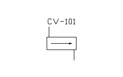 符號 Conveyor (general) 的預覽，圖塊名 PID_CONVEYOR