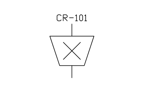 符號 Crushing / grinding machine 的預覽，圖塊名 PID_CRUSHER_GENERAL_X