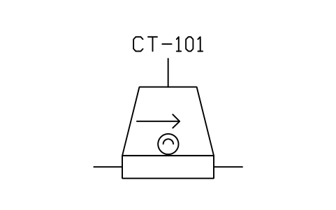 符號 Cooling tower, wet forced draught 的預覽，圖塊名 PID_CT_WET_FORCED
