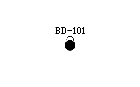 符號 Interchangeable disc (blind) 的預覽，圖塊名 PID_DISC_BLIND_INTERCHANGE