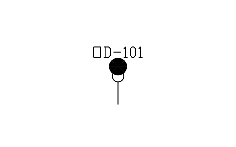 符號 Interchangeable disc (open) 的預覽，圖塊名 PID_DISC_OPEN_INTERCHANGE