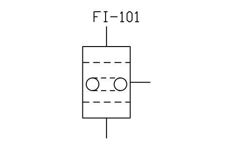 符號 Liquid filter, belt / roll 的預覽，圖塊名 PID_FILTER_BELT