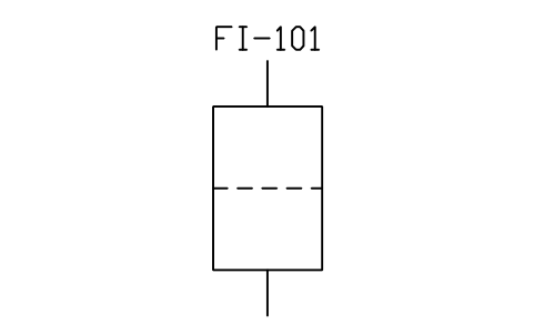 符號 Liquid filter (general) 的預覽，圖塊名 PID_FILTER_LIQUID